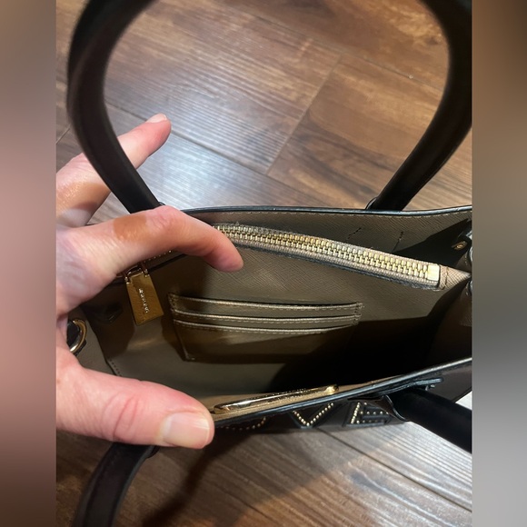 Michael Kors Black LOVE Mercer Tote Bag - Small - Picture 9 of 12